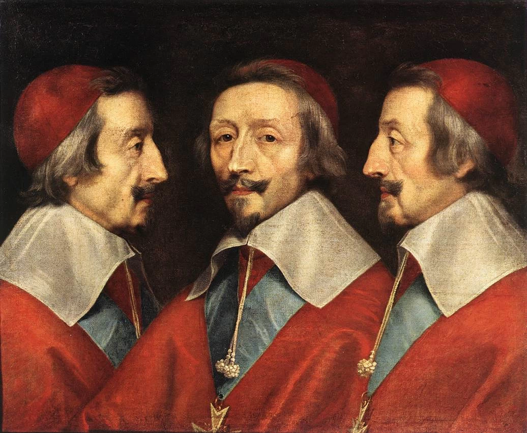 Triplice ritratto del cardinale Richelieu - National Gallery, London